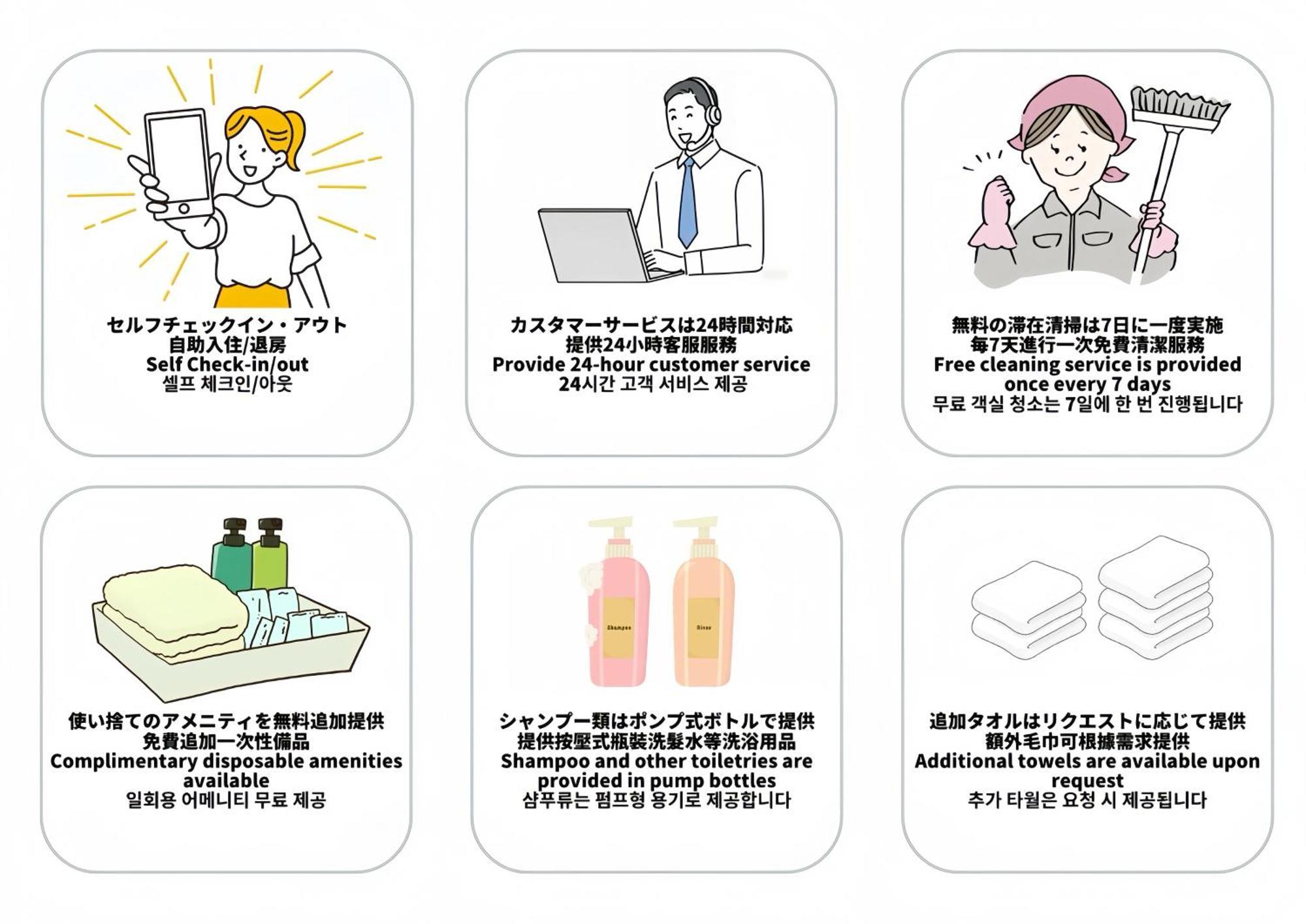 H2H Dotonbori Apartment Осака Екстериор снимка